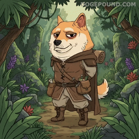 Shiba Inu Adventure GIF by Doge Pound