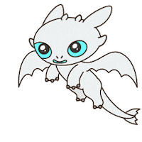 Happy Fun Sticker by How To Train Your Dragon