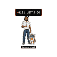 Lets Go Tech Sticker by TEAM AF