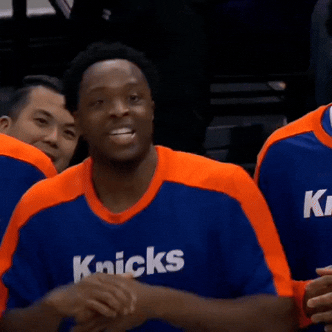 Happy New York Knicks GIF