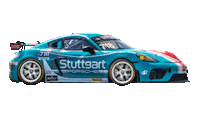 Motorsport 718 Sticker by Stuttgart Porsche
