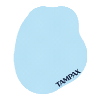 Period Tampon Sticker by Tampax