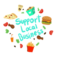 swifteatstci food mood eat delivery Sticker