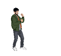 Fight Fighting Sticker by Black Roses Playing Cards