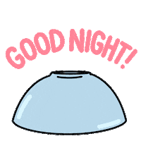 Tired Good Night Sticker by Holler Studios