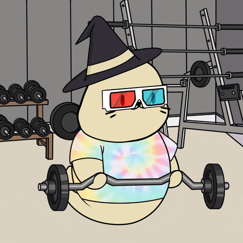 Work Out No GIF by Sappy Seals Community