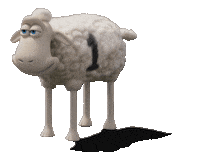 Sleepy Sheep Sticker by RipleyChile