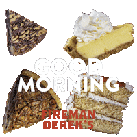 Good Morning Love Sticker by Fireman Derek's Bake Shop