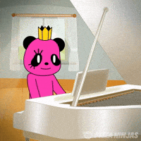 Grand Piano Showtime GIF by Pizza Ninjas