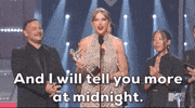 Taylor Swift Midnight GIF by 2024 MTV Video Music Awards