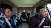 CarpoolKaraoke john legend alicia keys carpool karaoke applecarpool GIF