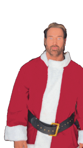 Santa Claus Sticker by Mike O'Hearn
