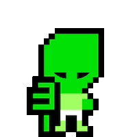 greenmangaming alien gamer thumbsdown pwned Sticker