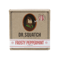 Candy Cane Peppermint Sticker by DrSquatchSoapCo