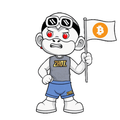 Disappointed Bitcoin Sticker by Zhot