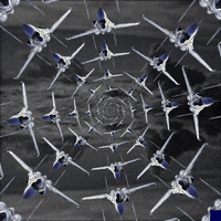 black and white art GIF by The New Big Poppa E