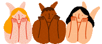Best Friends Love Sticker by Eleonora Arosio