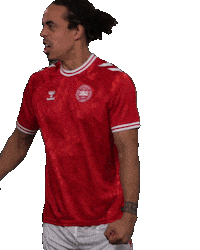 Yussuf Poulsen Football Sticker by DBU