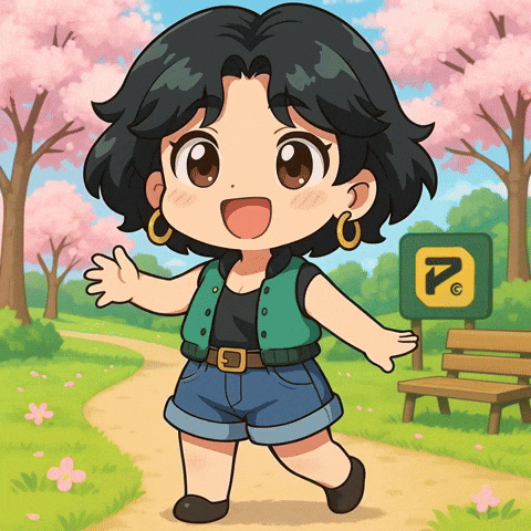 Cherry Blossoms Laughing GIF by Persona