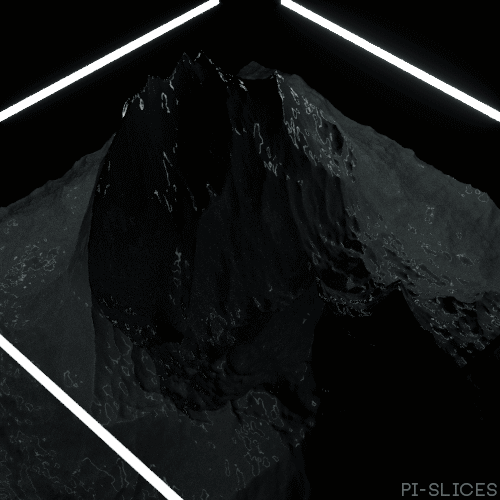 glow black and white GIF by Pi-Slices