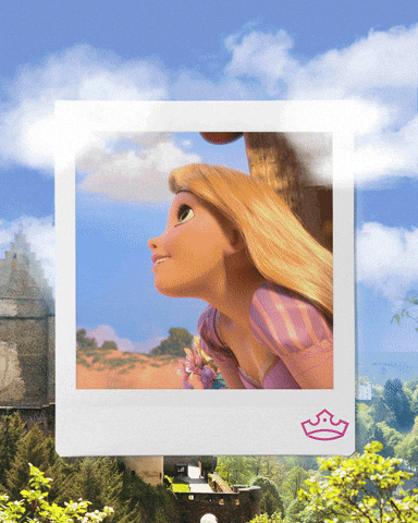 Excited Blue Skies GIF by Disney Princess