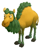 3D Camel Sticker by Melsoft