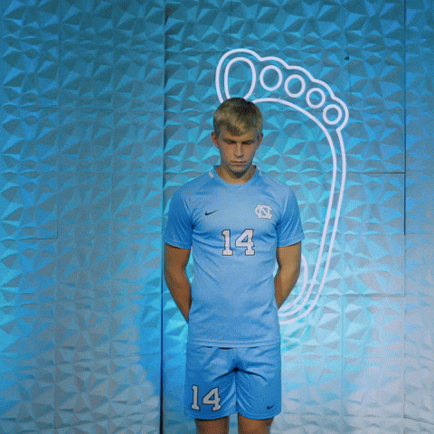 University Of North Carolina Soccer GIF by UNC Tar Heels