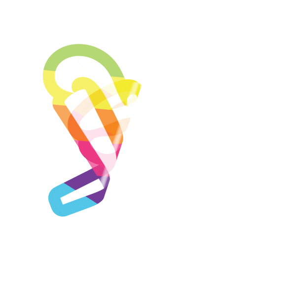 Rainbow Neon Sticker by GravLabs