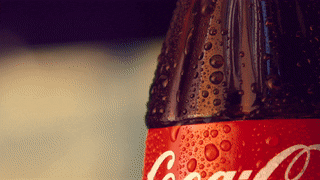 sweating coca-cola GIF