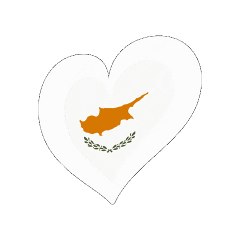 Heart Cyprus Sticker by Eurovision Song Contest