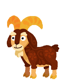 Chinese New Year Goat Sticker by Studycat