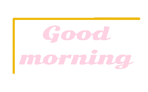 Happy Good Morning Sticker