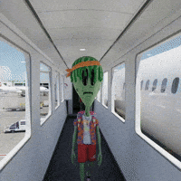 Travel GIF by Lonely Aliens