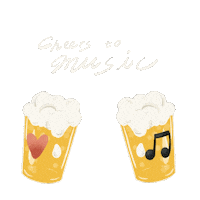 Beer Celebrate Sticker