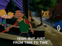 hey arnold nicksplat GIF