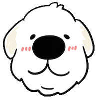 Gp Pyrenees Sticker by ERICA824