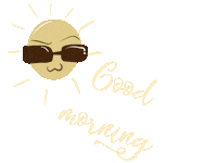 Sun Morning Sticker