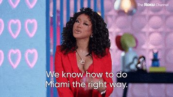 Miami Know How To Party GIF by The Roku Channel