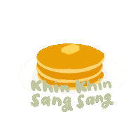 Pancake Eating Sticker