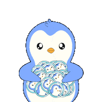 Crypto Penguin Sticker by Pudgy Penguins