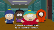 eric cartman fighting GIF by South Park 