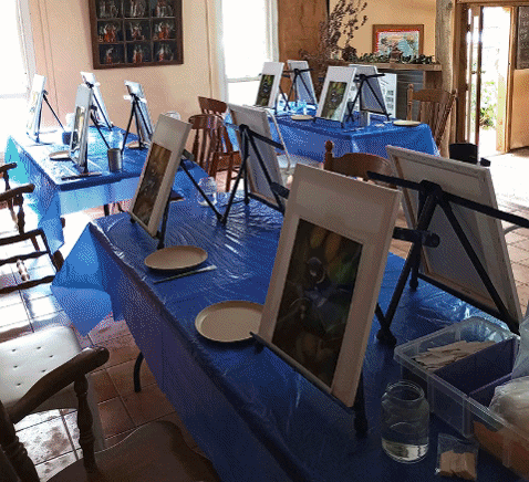 MagpieSprings1870_ giphygifmaker paint and sip sip and paint team bonding adelaide GIF