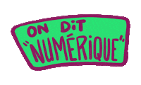 loeilaucarre digital numerique oac oeil au carré Sticker
