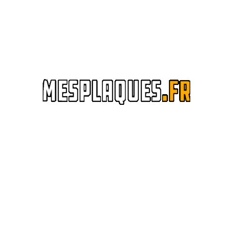 Mesplaques giphygifmaker plaque Sticker