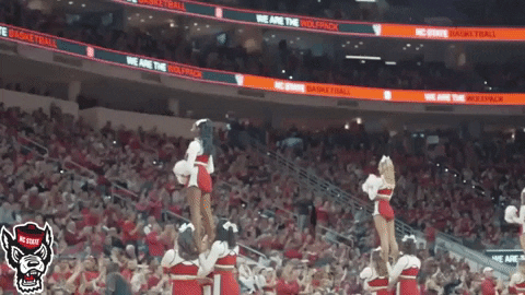 Nc State Cheer GIF by NC State Athletics