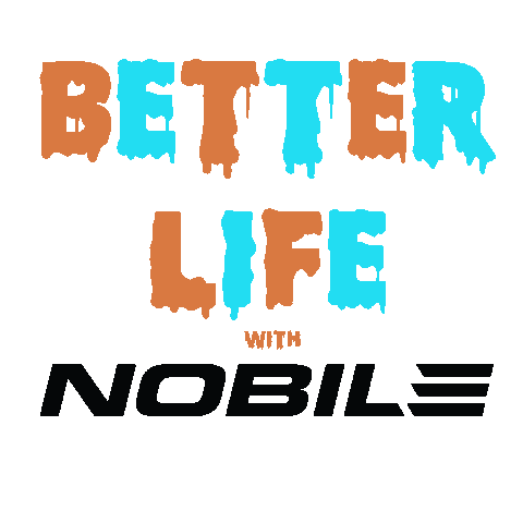 Life Is Better Sticker by Nobile Sports