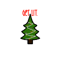Christmas Tree Sticker