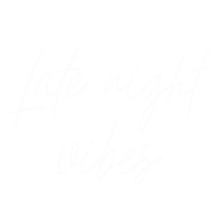 Late Night Party Sticker