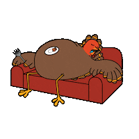 Thanksgiving Turkey Sticker by Burning Stick Creative