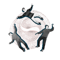 Losing It The Void Sticker by The Ugly Boys